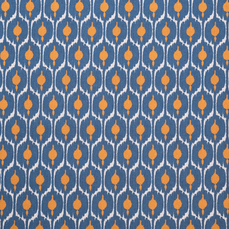 Tela Ojo De Perdiz Azul