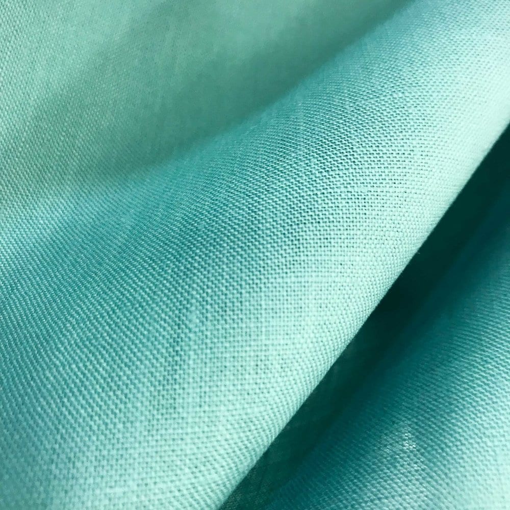 Tela Lino Liso Celeste