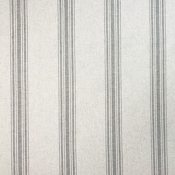 Rayas Algodón Vintage Gris